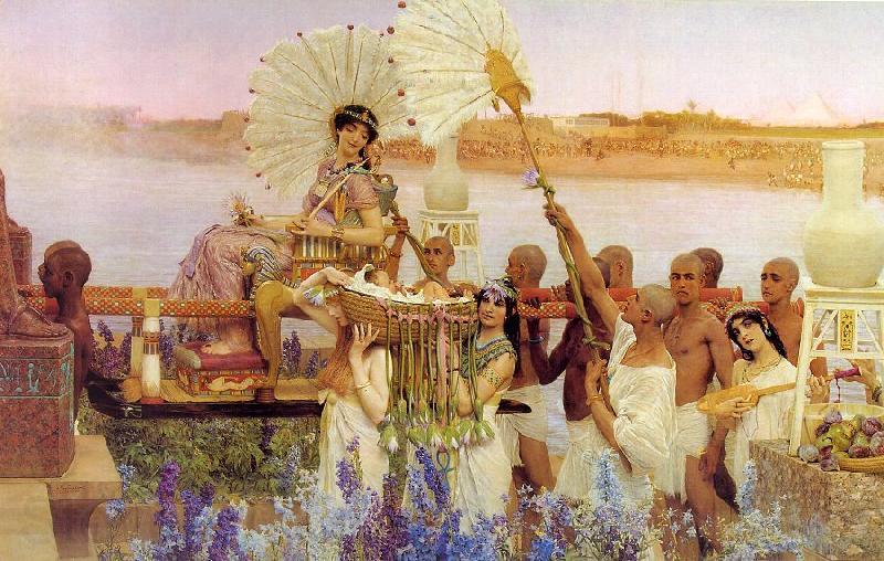 Alma Tadema The Finding of Moses Spain oil painting art